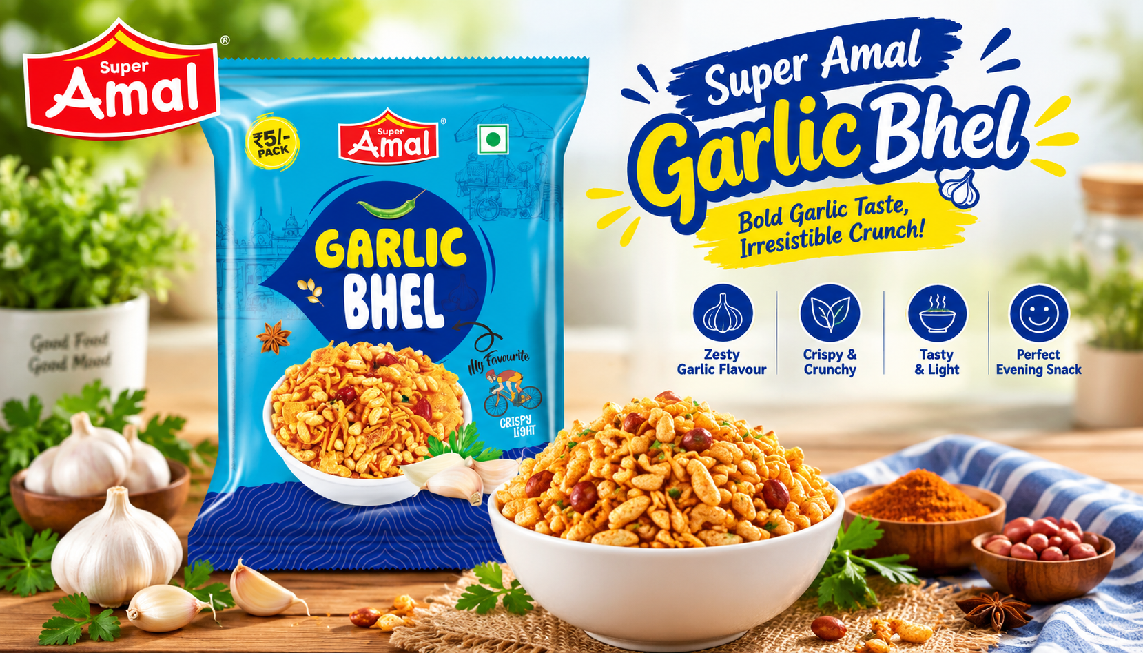 GARLIC BHEL